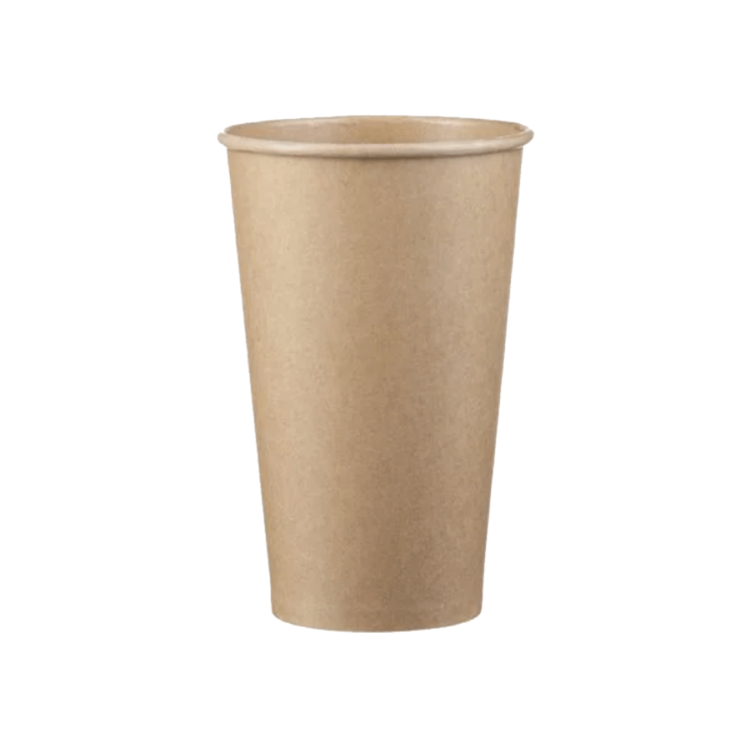 Pahare din carton kraft 16 oz